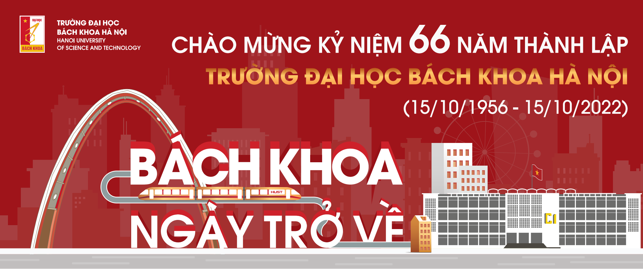 Kế hoạch tổ chức kỷ niệm 66 năm thành lập trường của Viện Khoa học và Kỹ thuật Vật liệu